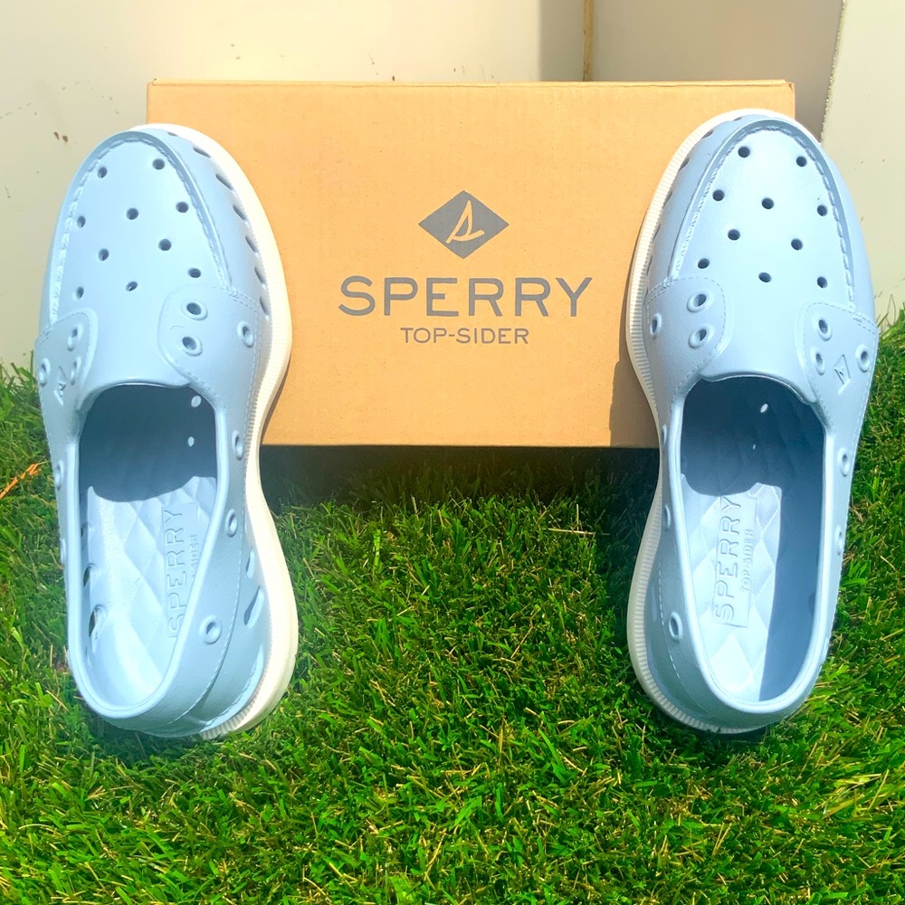 SPERRY 🎁Women's A/O Float Shoes size 6M8 LIGHT BLUE🎄GRT GIFT SMAS HOLIDAY